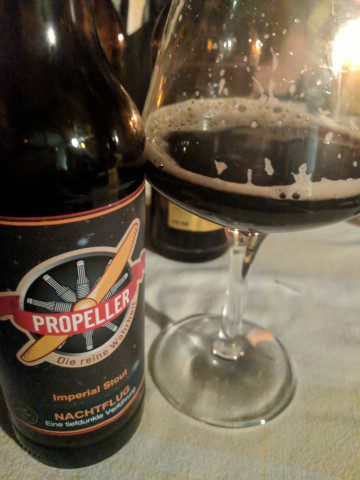 Propeller Nachtflug, Verkostung vom 23.08.2017