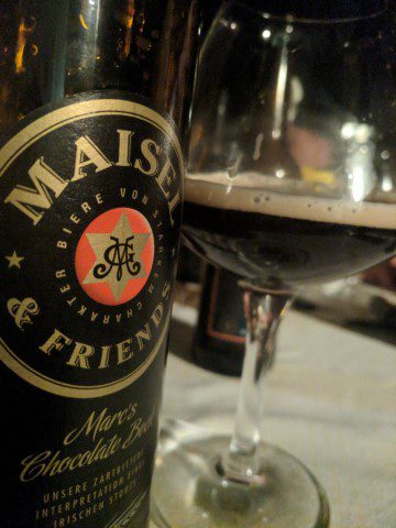 Maisel & Friends Marc’s Chocolate Bock, Verkostung vom 23.08.2017