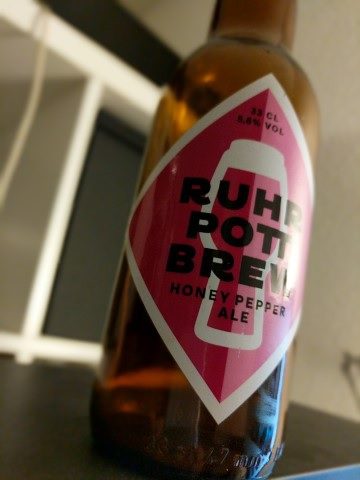 Ruhrpottbrew Honey Pepper Ale, Verkostung vom 08.09.2017
