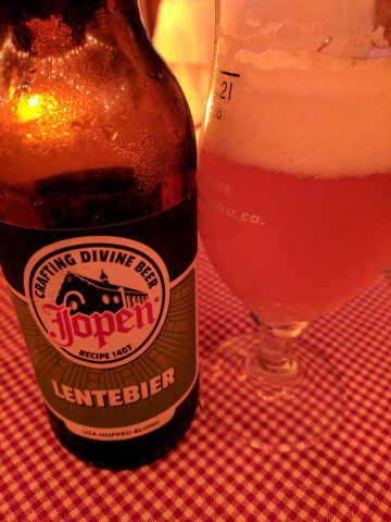 Jopen Lentebier, Verkostung vom 20.09.2017