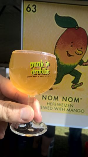 Barley Forge Nom Nom Hefeweizen Brewed with Mango, Verkostung vom 21.10.2017