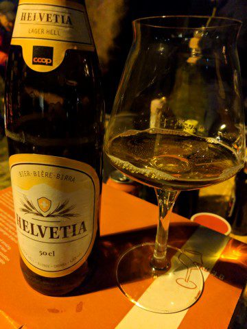 Helvetia Lager Hell, Verkostung vom 01.11.2017