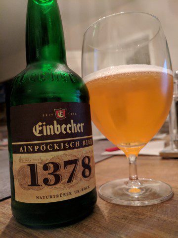 Einbecker Ainpöckisch Bier 1378, Verkostung vom 07.11.2017