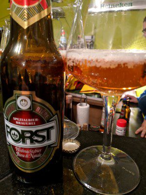 Forst Weihnachtsbier, Verkostung vom 10.01.2018