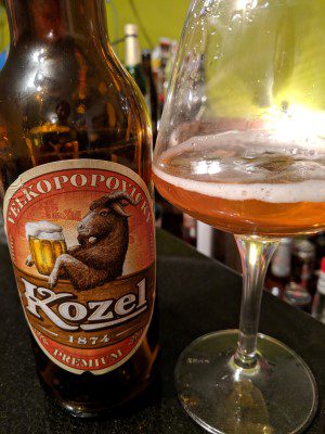 Kozel Premium Lager 12°, Verkostung vom 10.01.2018