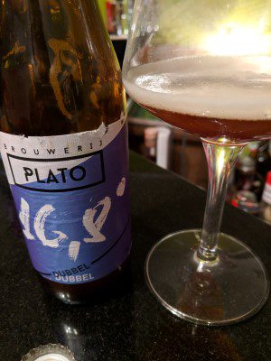 Brouwerij Plato 16,8° Dubbel, Verkostung vom 10.01.2018