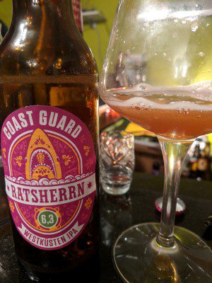 Ratsherrn Coast Guard Westküsten IPA, Verkostung vom 10.01.2018