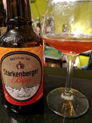 Starkenberger Festbock, Verkostung vom 07.03.2018