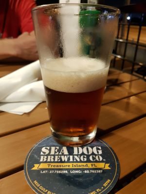 Sea Dog Treasure Island Amber, Verkostung vom 05.10.2018