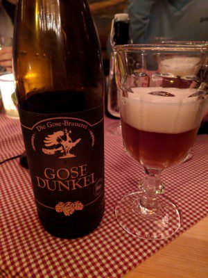 Goslarer Gose Dunkel, Verkostung vom 21.03.2018