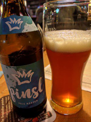 Pinsl Pale Märzen, Verkostung vom 06.10.2018