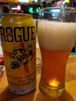 Rogues Yellow Snow IPA, Verkostung vom 06.10.2018