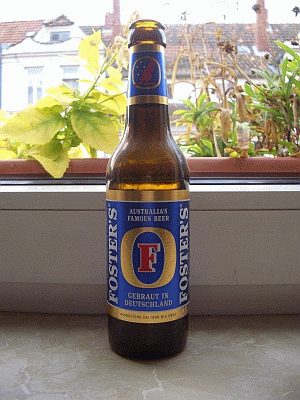 Fosters Lager, Verkostung vom 01.01.2000