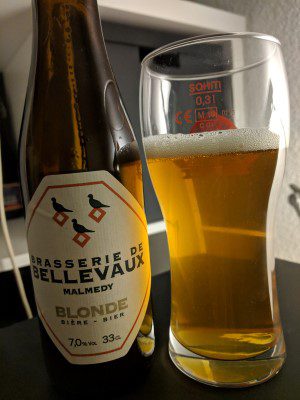 Brasserie de Bellevaux Blonde, Verkostung vom 17.11.2018