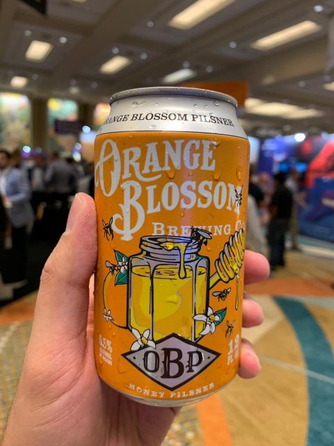 Orange Blossom Honey Pilsener, Verkostung vom 08.10.2018