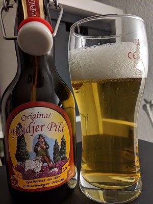 Original Heidjer Pils, Verkostung vom 02.12.2018