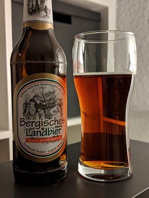 Bergisches Landbier, Verkostung vom 08.01.2019