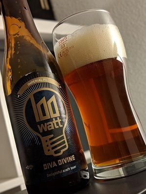 Stadsbrouwerij Eindhoven 100 Watt Diva Divine, Verkostung vom 08.01.2019