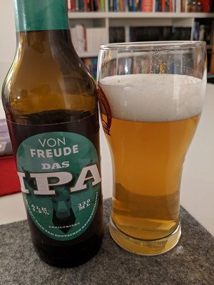 VonFreude Das IPA, Verkostung vom 17.05.2019