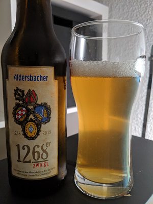 Aldersbacher 1268, Verkostung vom 06.07.2019
