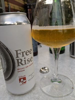 Trilliumn Free Rise Mosaic Dry Hopped Saison