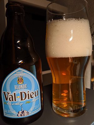 Val-Dieu Blonde, Verkostung vom 23.11.2019