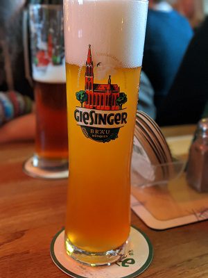 Giesinger Weizen, Verkostung vom 30.01.2020