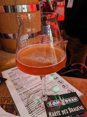 Zombräu Pinkie, Verkostung vom 31.01.2020