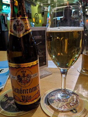 Schönramer Pils, Verkostung vom 17.02.2020