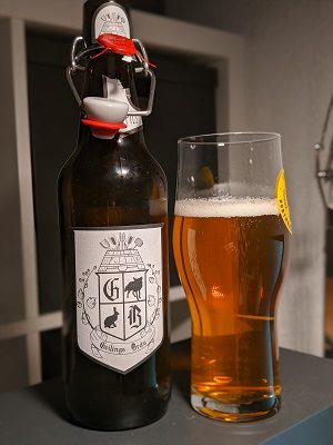 Geilings Bräu Kellerpils, Verkostung vom 01.03.2020