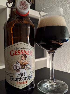 Gessner Alt Sumbarcher Dunkel, Verkostung vom 06.03.2020