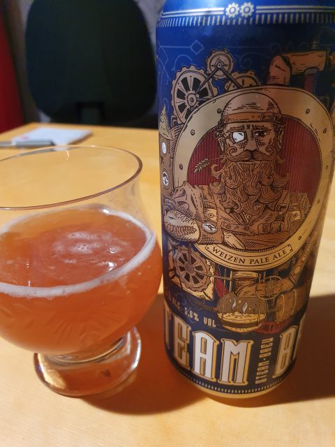 Steam Brew Weizen Pale Ale, Verkostung vom 29.04.2020