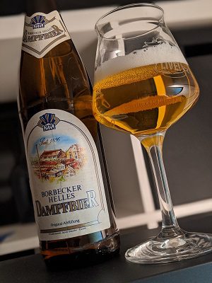 Borbecker Helles Dampfbier, Verkostung vom 18.04.2020