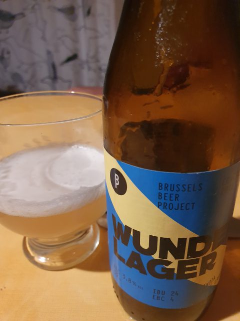 Brussels Beer Project Wunder Lager, Verkostung vom 06.05.2020