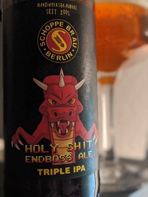 Schoppe Bräu Holy Shit Endboss Ale, Verkostung vom 13.06.2020