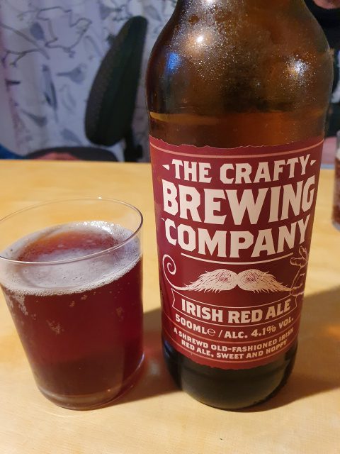 The Crafty Brewing Company Irish Red Ale, Verkostung vom 08.07.2020