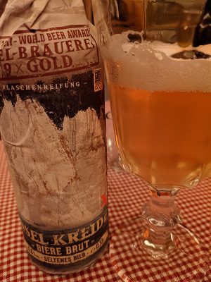 Insel-Brauerei Insel Kreide, Verkostung vom 23.01.2021