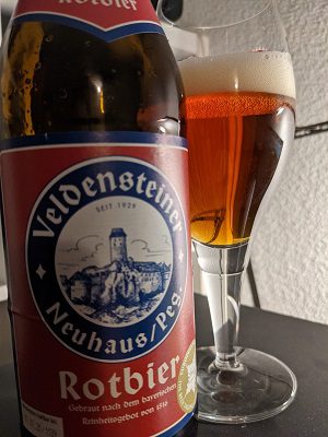 Veldensteiner Rotbier, Verkostung vom 29.01.2021