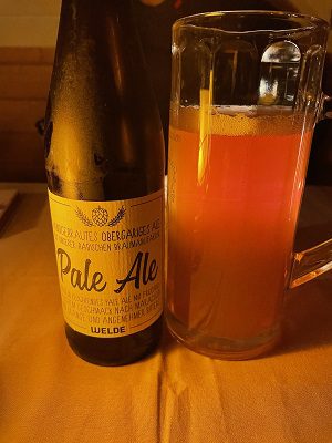 Welde Pale Ale, Verkostung vom 04.02.2021
