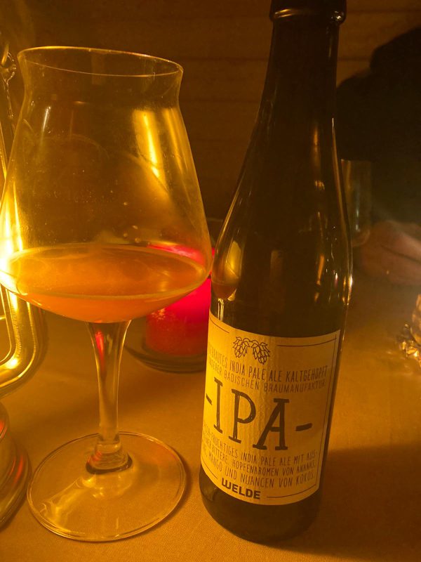 Welde IPA, Verkostung vom 14.02.2021