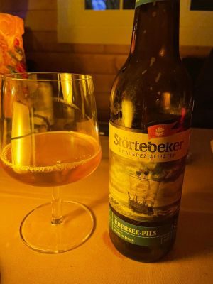 Störtebeker Übersee-Pils, Verkostung vom 20.02.2021