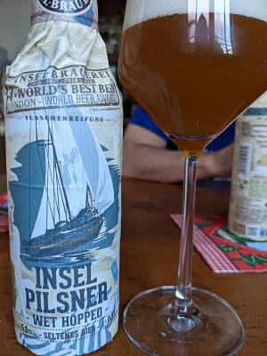 Insel-Brauerei Pilsener Wet Hopped, Verkostung vom 28.02.2021