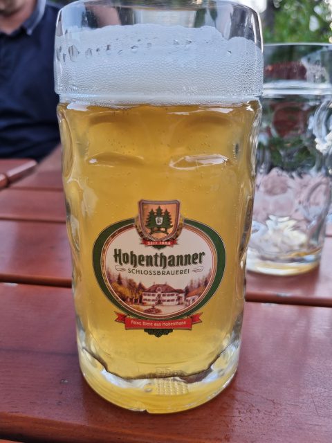 Hohenthanner Schlossbrauerei Kellerbier, Verkostung vom 02.09.2021