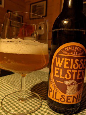 Weisse Elster Pilsener, Verkostung vom 27.11.2021