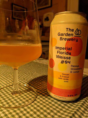 The Garden Imperial Florida Weisse #04 (Papaya/Strawberry/Lemon), Verkostung vom 27.11.2021