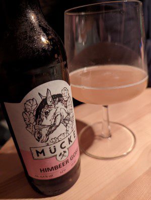 Mücke Himbeer Gose, Verkostung vom 08.12.2021