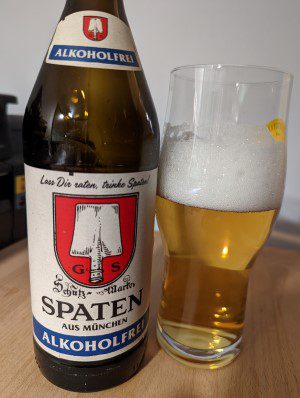 Spaten Alkoholfrei, Verkostung vom 09.12.2021