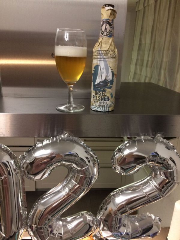 Insel-Brauerei Pilsener Wet Hopped, Verkostung vom 02.01.2022
