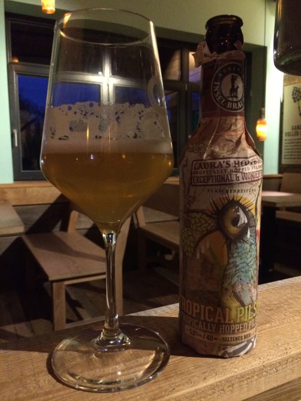 Insel-Brauerei Tropical Pilsner, Verkostung vom 04.01.2022