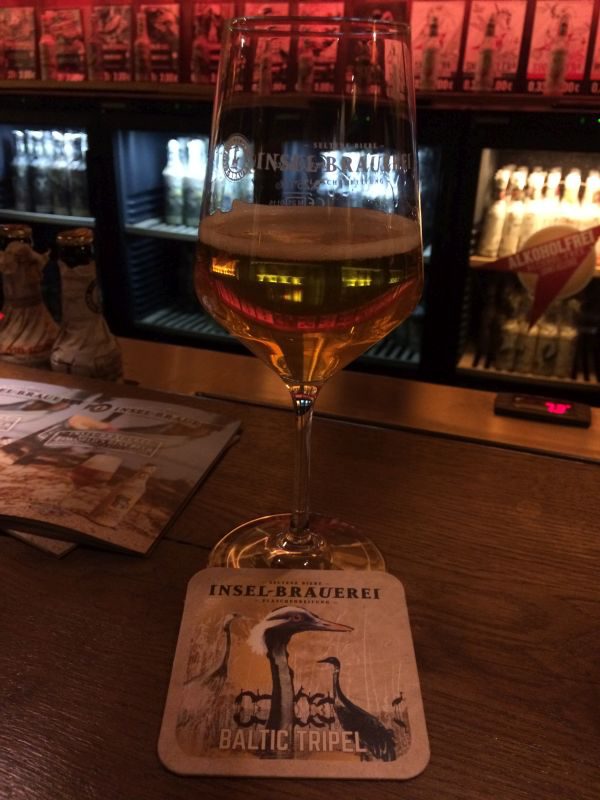 Insel-Brauerei Baltic Tripel, Verkostung vom 04.01.2022